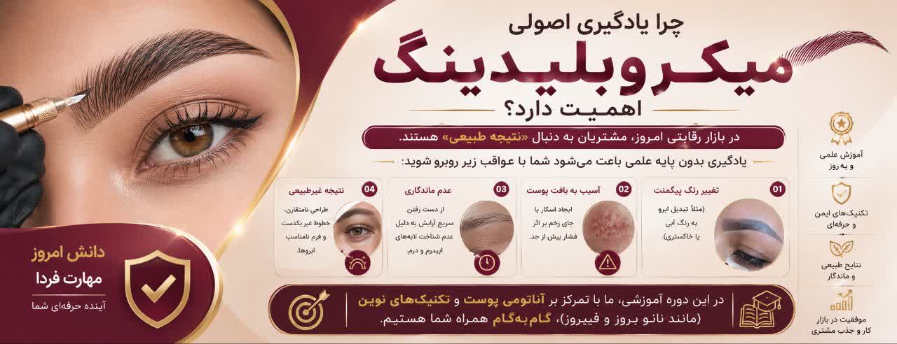 یادگیری اصولی میکروبلیدینگ 